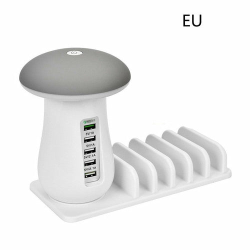 LED Lampe m/Ladestasjon